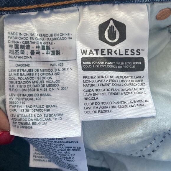 Levi’s Wedgie Straight Jeans 30 - Picture 8 of 8